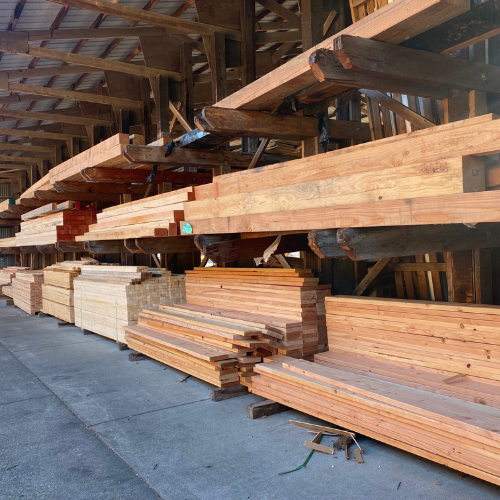 Inside of Vander Griend Lumber