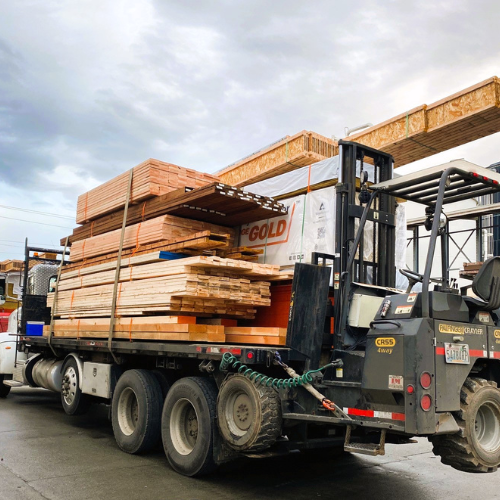 Inside of Vander Griend Lumber