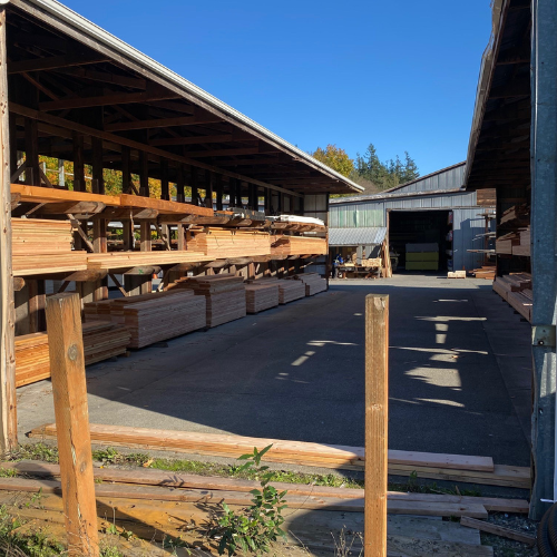 Inside of Vander Griend Lumber