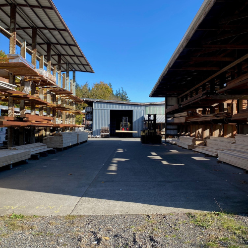 Inside of Vander Griend Lumber