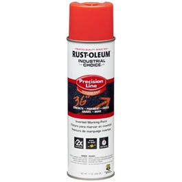 Industrial Choice Precision Line Marking Spray Paint (Flat Fluorescent Orange)