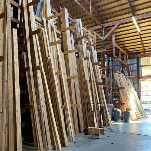 Inside of Vander Griend Lumber