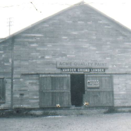 Old photos of Vander Griend Lumber Co.