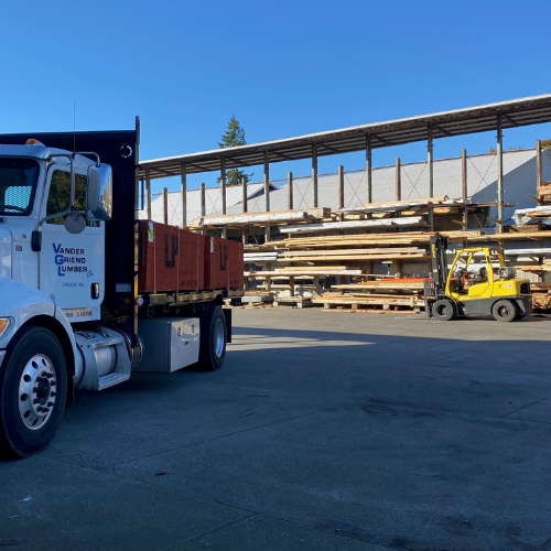 Inside of Vander Griend Lumber