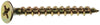 SCREW GOLD 8X2 1/2 1LB BOX