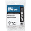 Tile Spacer, 1/4-In., 100-Pk