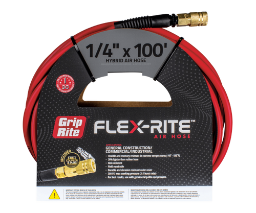 Grip-Rite® Flex-Rite™ Air Compressor Hose