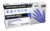 SAS Safety Derma-Med Powder-Free Nitrile Exam Grade Disposable Gloves
