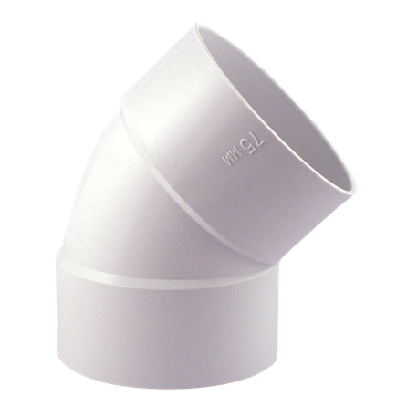 Ipex PVC-BDS 45˚ Elbow Hub