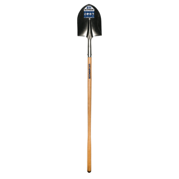 Seymour Midwest 16 Ga. Round Point Shovel, 48