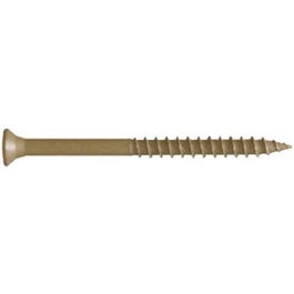 Deck Screws With Bit, Gold, 3.5-In., 75-Pk.