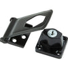 National N102-802 Keylocking Hasp, Black ~ 3 1/2