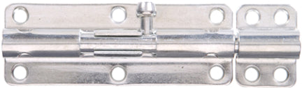 6  ZINC PLATED BARREL BOLT