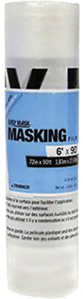 MASKING FILM 72 IN X 90 FT CL