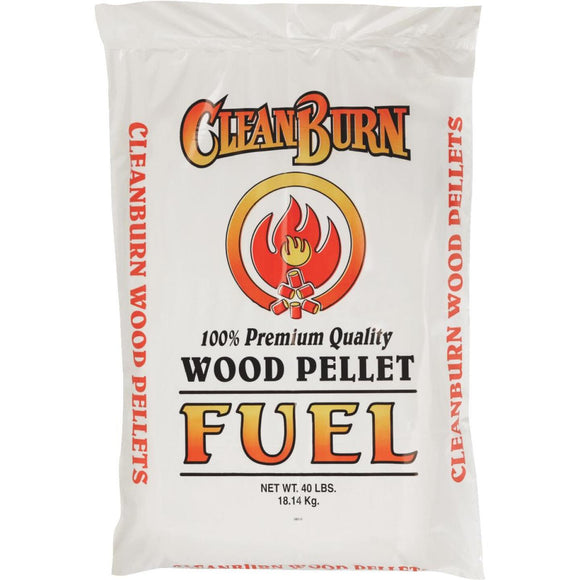 Clean Burn 40 Lb. Wood Pellet Fuel